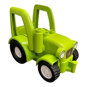 Lego DUPLO Tractor (2 piece), Lime Green